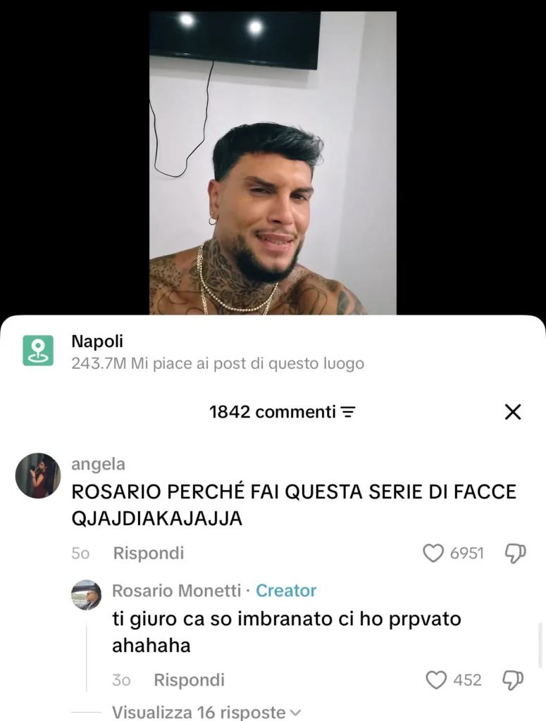 Temptation Island, Rosario irriconoscibile dopo le registrazioni 4