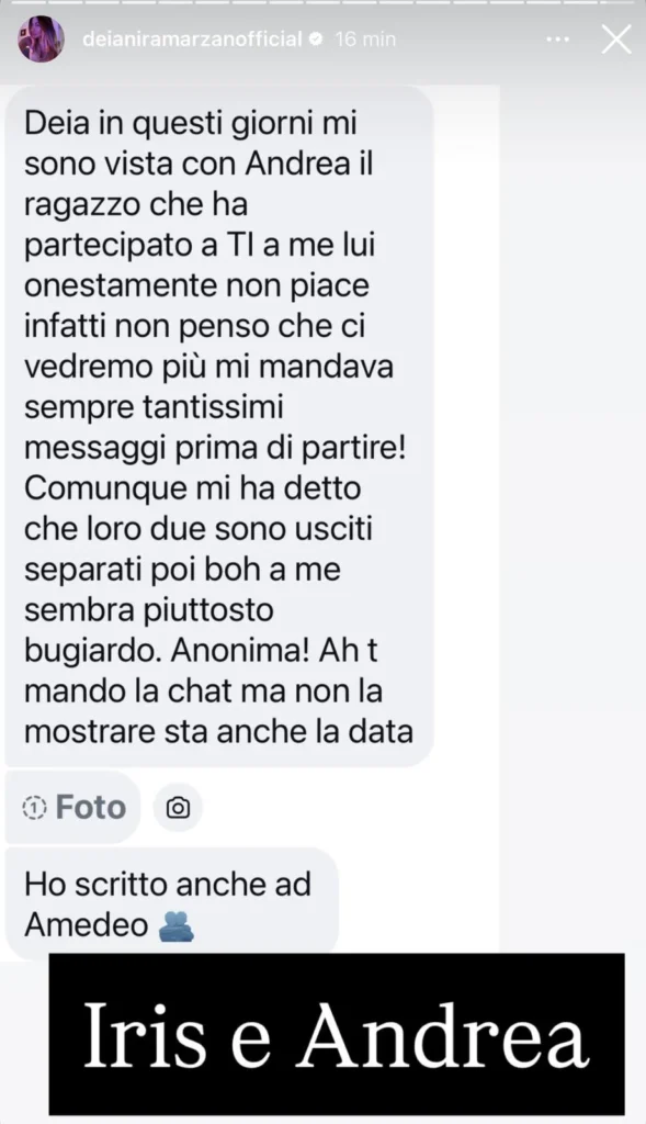 Temptation Island, Iris e Andrea, ecco l’epilogo della loro storia 2
