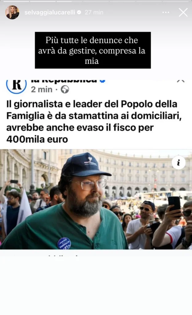Mario Adinolfi agli arresti domiciliari 2