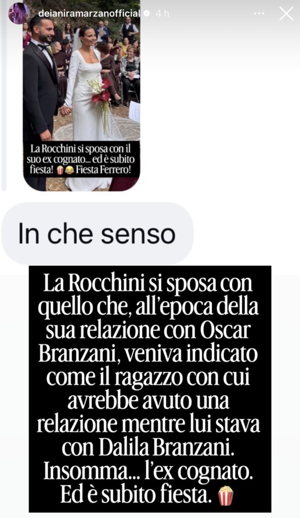 Uomini e donne, Eleonora Rocchini si è sposata 3