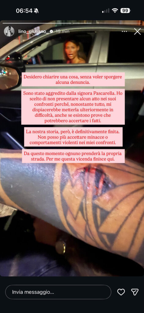Temptation Island, Lino pubblica le foto shock della presunta aggressione della sua compagna Alessia 2