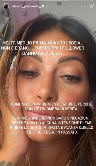 Alessia replica alle accuse di Lino 2