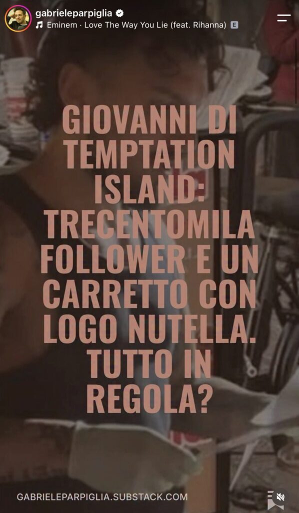 Temptation Island, Giovanni e il suo carrettino nei guai? 4