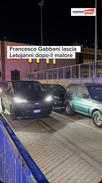 Francesco Gabbani, malore durante il concerto a Letojanni 3