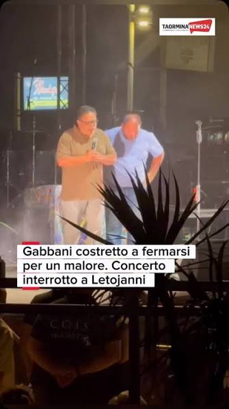 Francesco Gabbani, malore durante il concerto a Letojanni 4