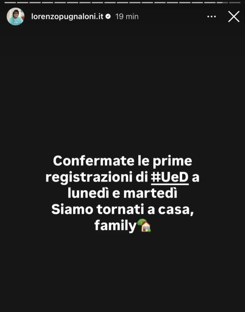 Uomini e donne, la data di inizio 2