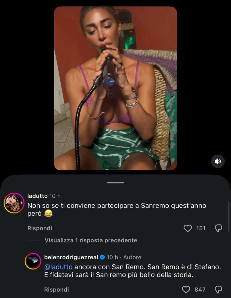 Belen e il messaggio per Stefano 2