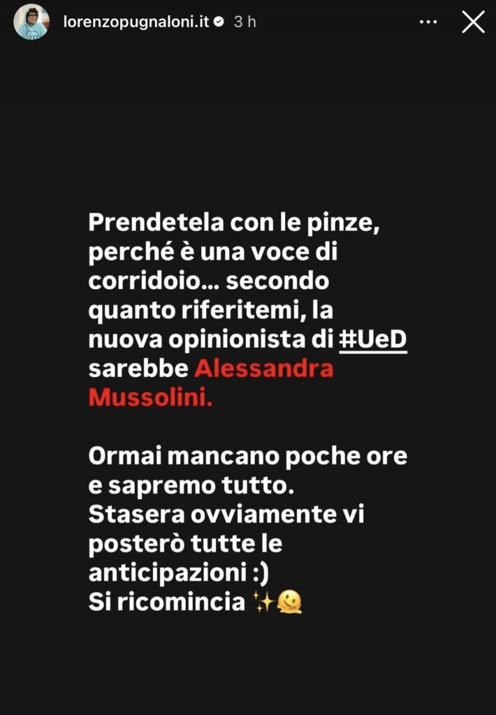 Uomini e donne, la nuova opinionista direttamente dal Grande Fratello VIP 2
