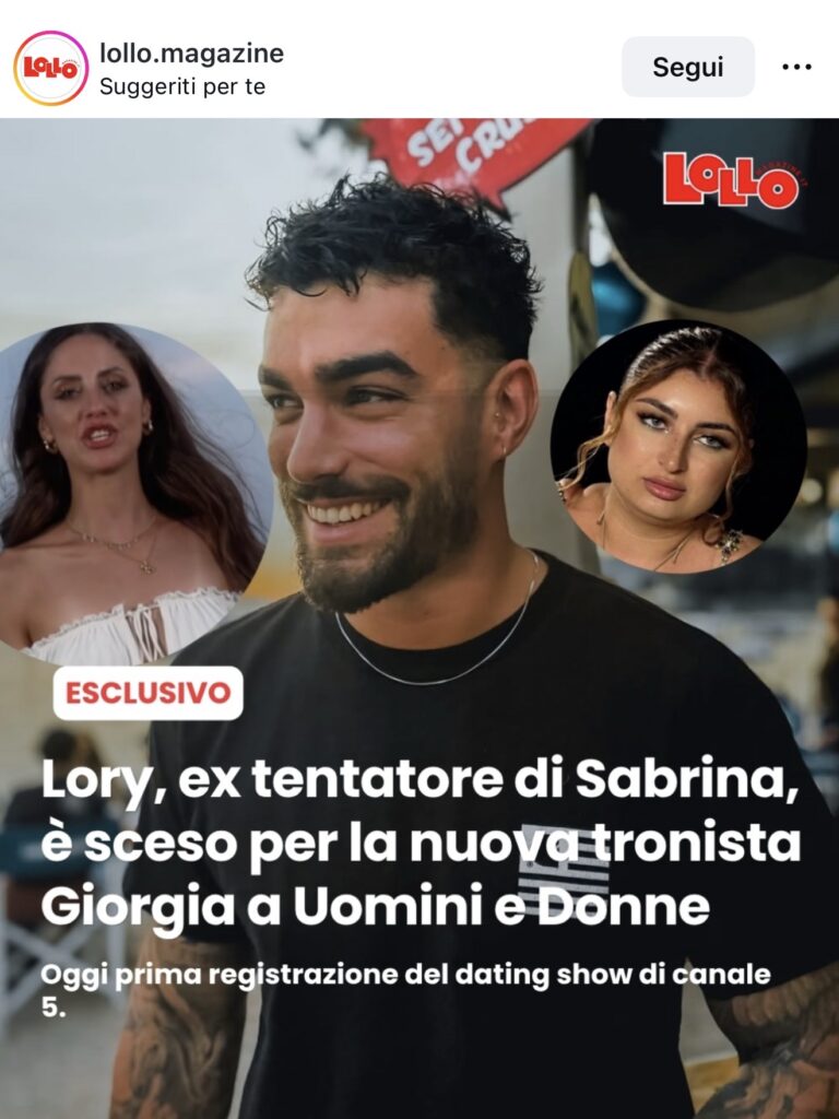 Uomini e donne, arriva un corteggiatore direttamente da Temptation Island 2