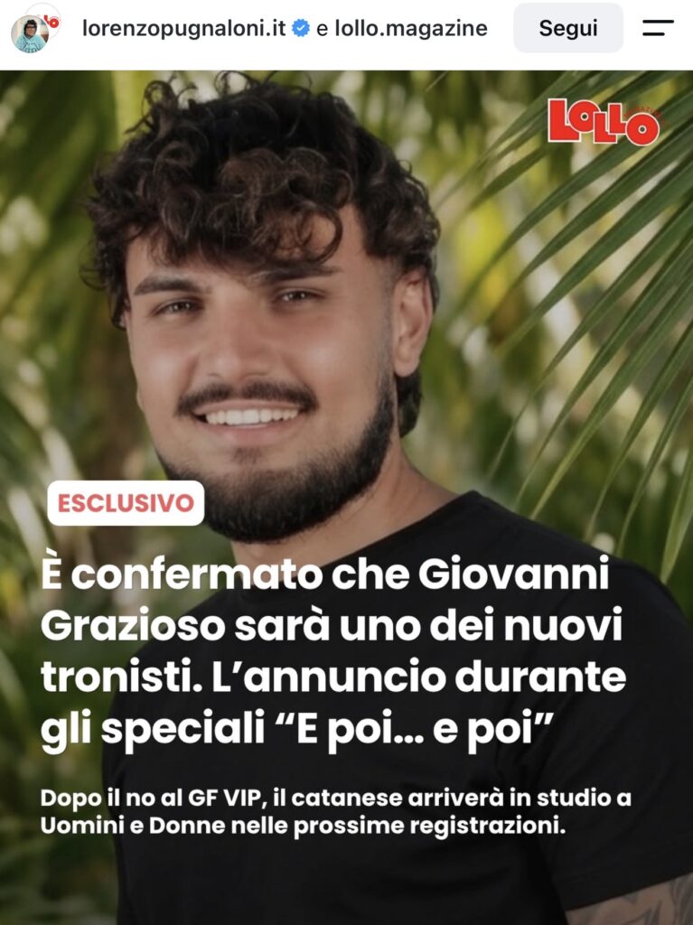 Temptation Island e poi e poi, uno dei fidanzati verrà scelto come tronista 2
