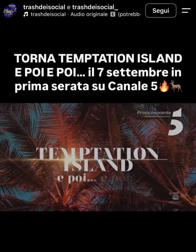 Temptation Island, ecco quando andrà in onda l’appuntamento speciale 2