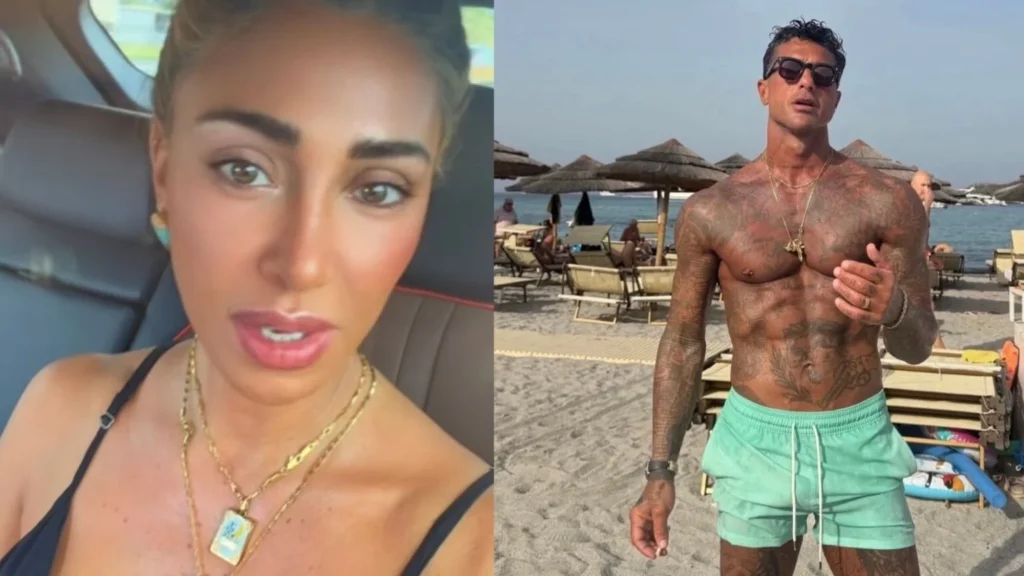 Belen Rodriguez e Fabrizio Corona ai ferri corti 1