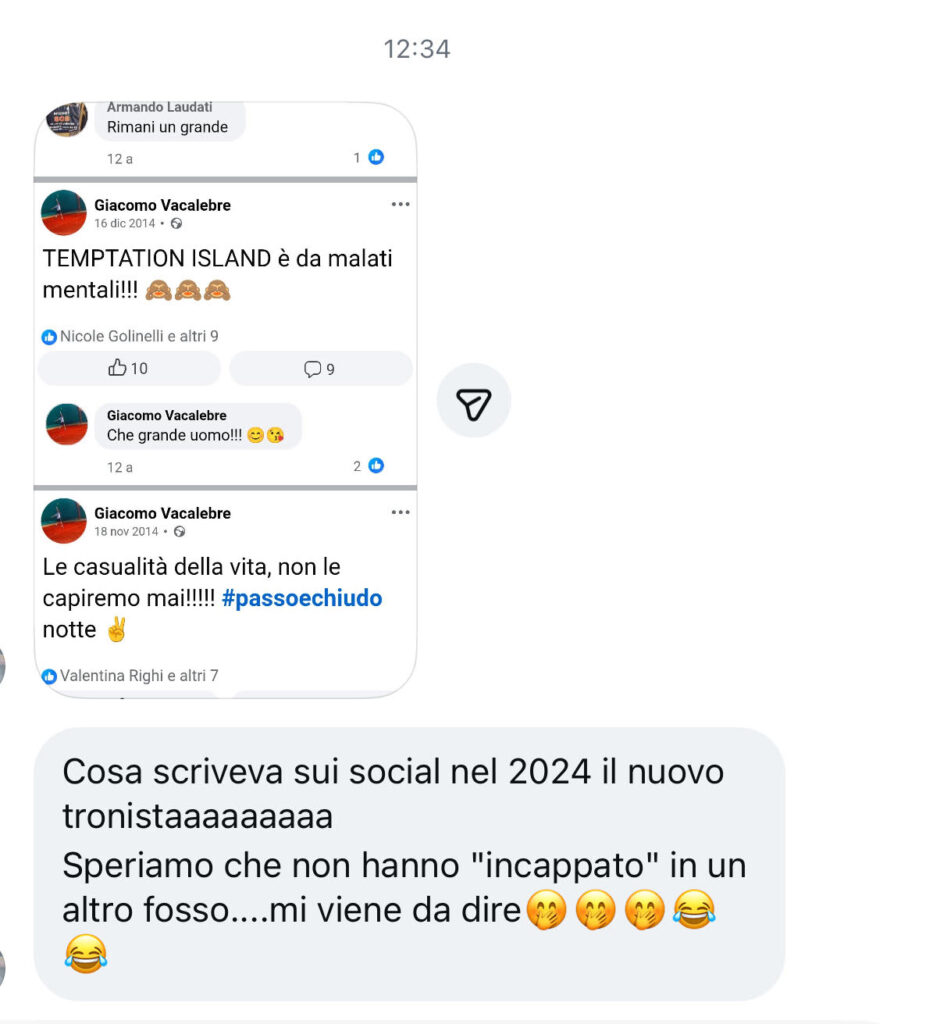 Uomini e donne, Giacomo il nuovo tronista contro Temptation Island 2