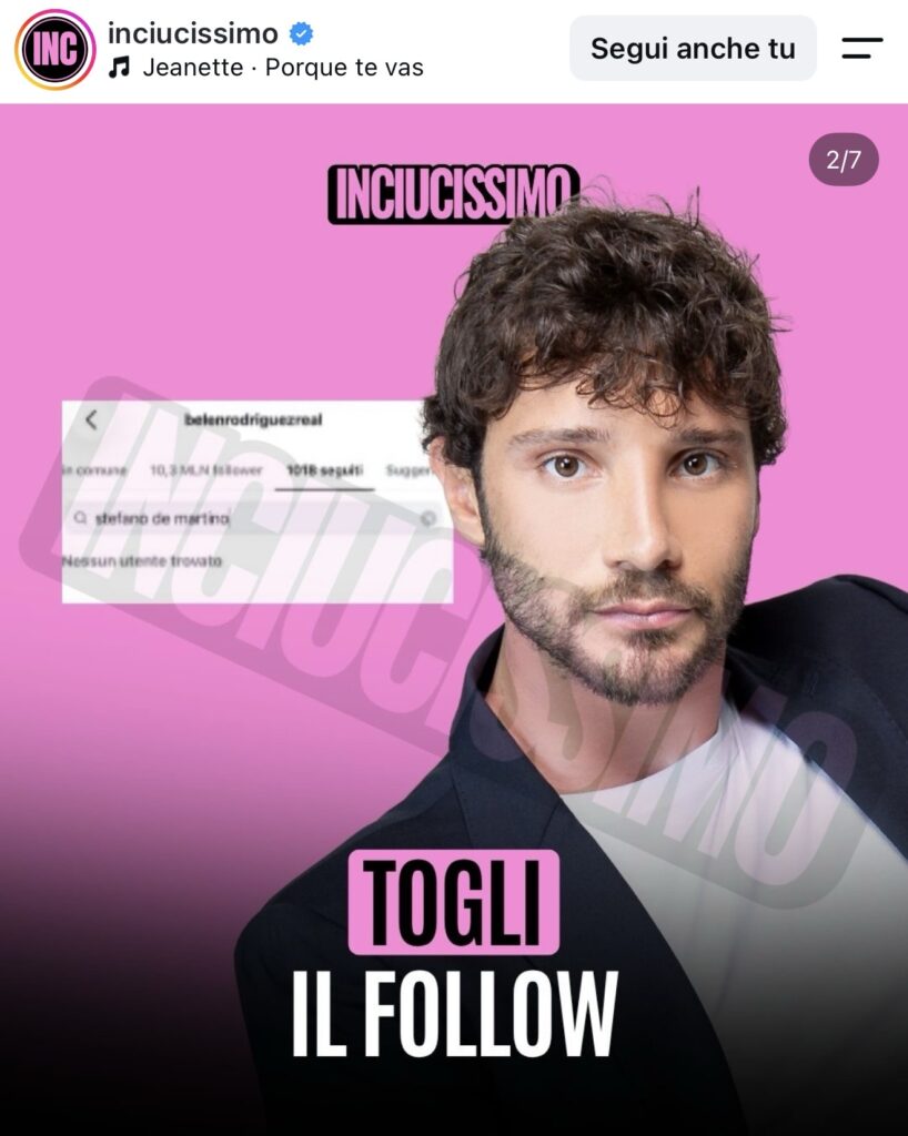 Belen e Stefano ai ferri corti? 2