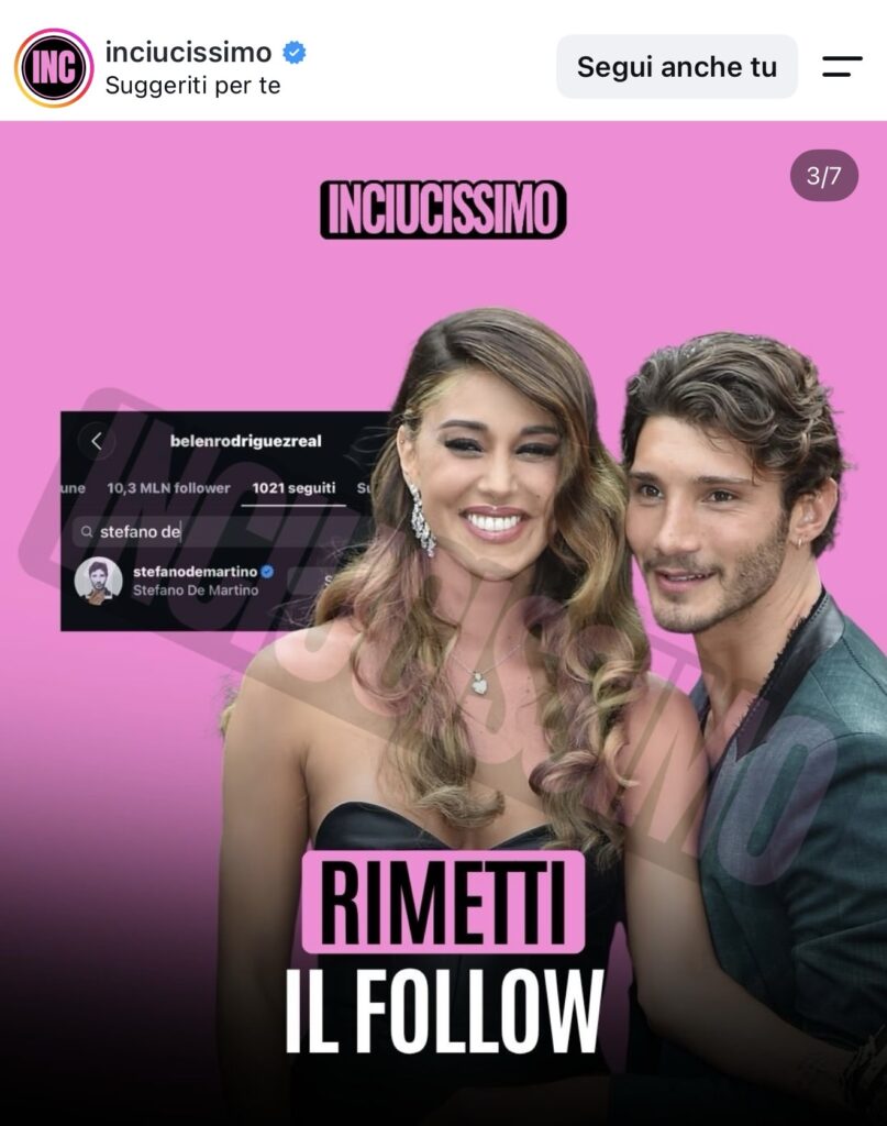 Belen e Stefano ai ferri corti? 3