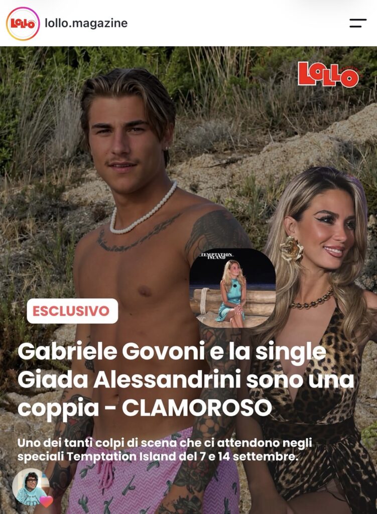 Temptation Island e poi e poi, Gabriele si è fidanzato con una tentatrice 2