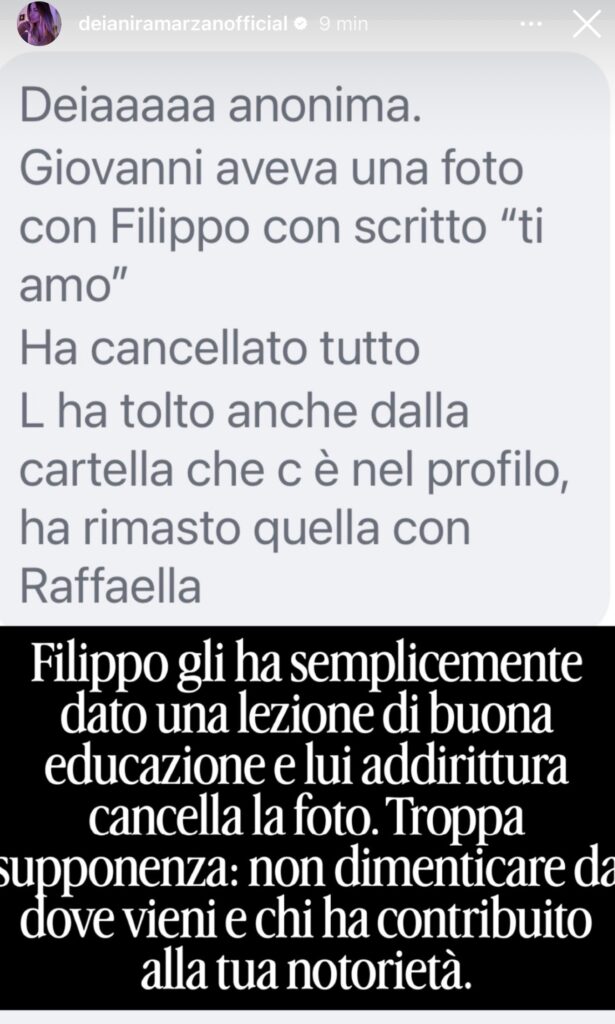 Temptation Island, il gesto di Giovanni contro Filippo 2