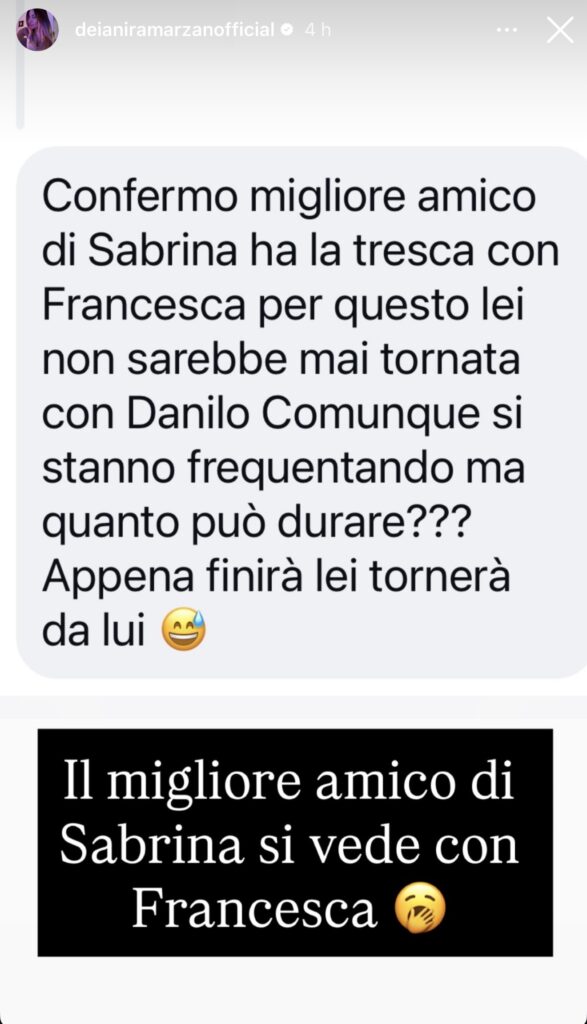 Temptation Island, Francesca frequenta un altro ragazzo 3