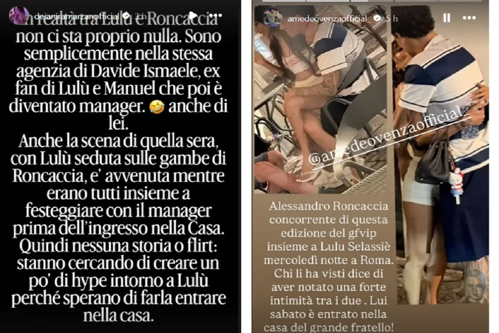 GFVIP, Alessandro Roncaccia e’ fidanzato con una ex gieffina 2