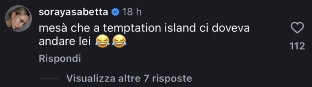 GFVIP, Soraya replica a Piera 2