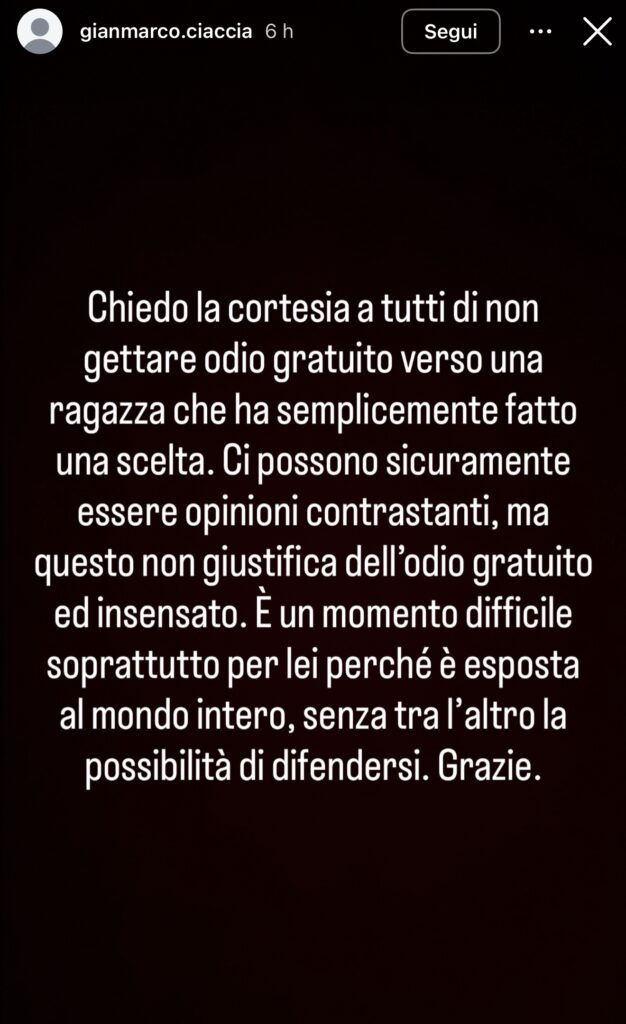GFVIP, Gian Marco difende Piera dopo il loro incontro 2