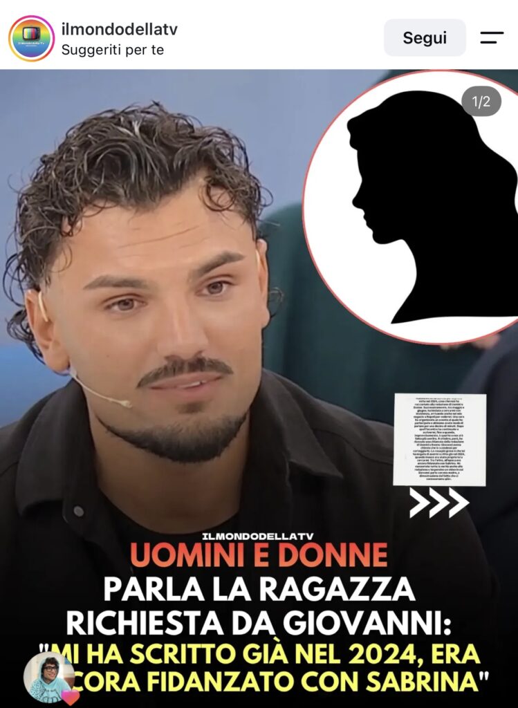 Uomini e donne, la ragazza di Napoli che Giovanni ha chiesto in puntata rompe il silenzio 2