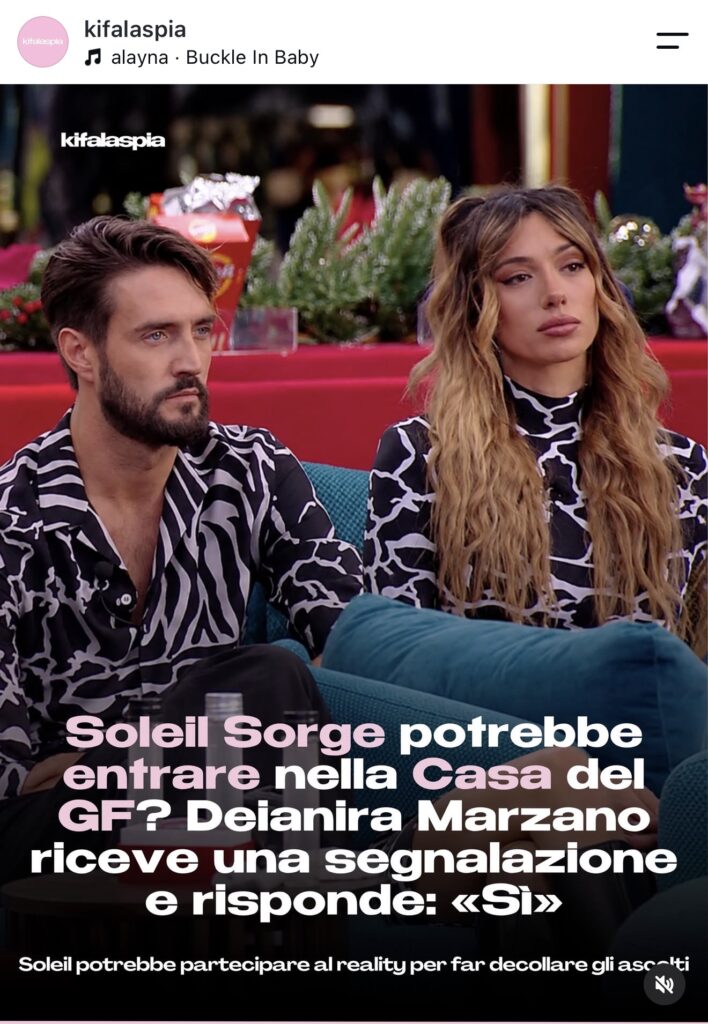 GFVIP, Soleil rientra in casa? 2